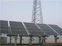 Photovoltaic (PV) communications base station
