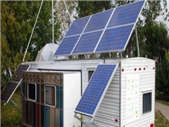 Photovoltaic mobile housing/container housing